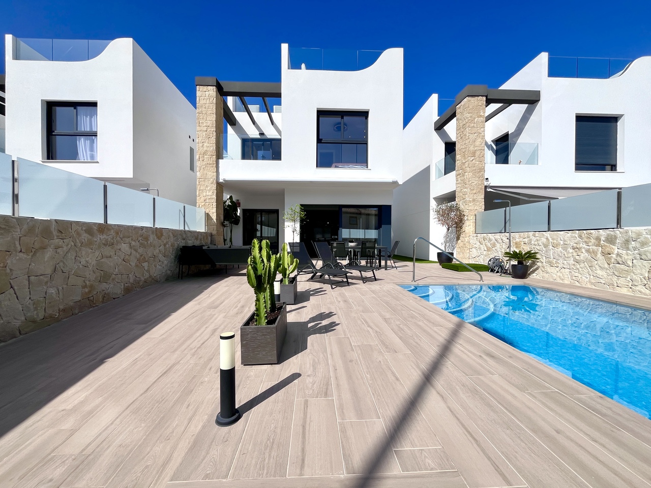 Real generated Instagram post for a Punta Prima villa listing